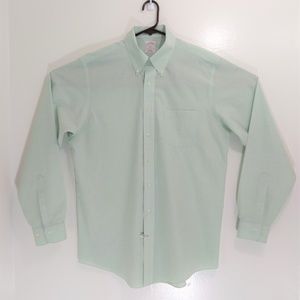 Brooks Brothers Light Green Button Down